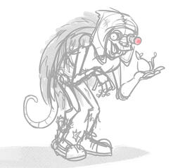 Character Design - Rat Lady