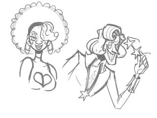 Disco Character Designs