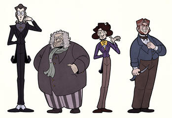 Cheapjack Gentlemen Cast Lineup