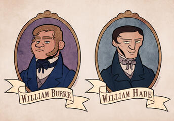 Historical Caricatures - Burke & Hare